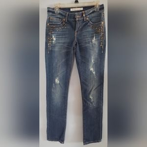 Saint Marc Womens Studded Jeans EUC